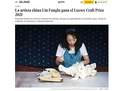 Chinese artist Lin Fanglu wins the Loewe Craft Prize 2021